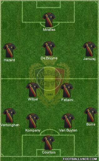 Belgium Formation 2014