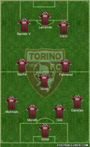 Torino Formation 2014