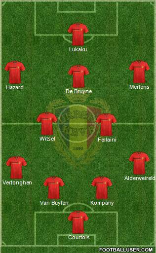 Belgium Formation 2014