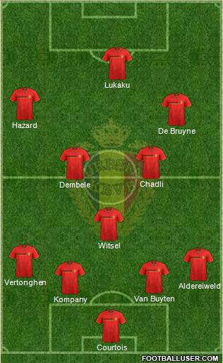 Belgium Formation 2014