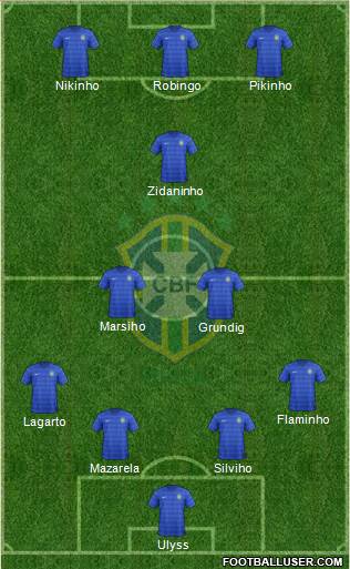 Brazil Formation 2014