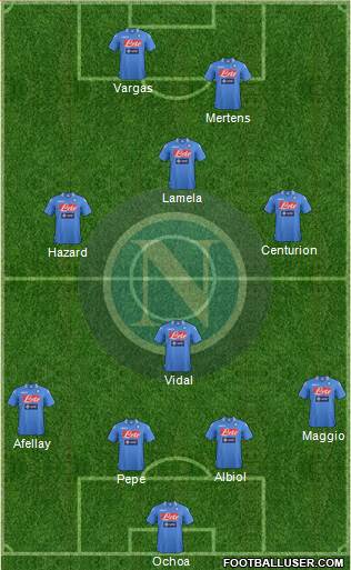 Napoli Formation 2014