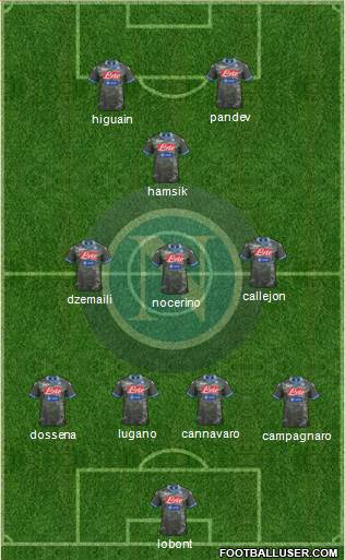 Napoli Formation 2014