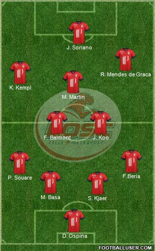 LOSC Lille Métropole Formation 2014