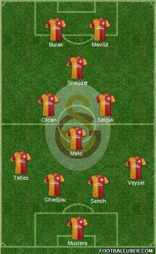 Galatasaray SK Formation 2014