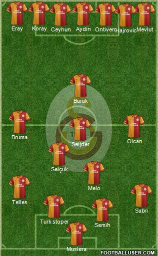 Galatasaray SK Formation 2014