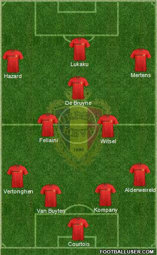Belgium Formation 2014