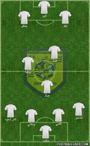Juve Stabia Formation 2014