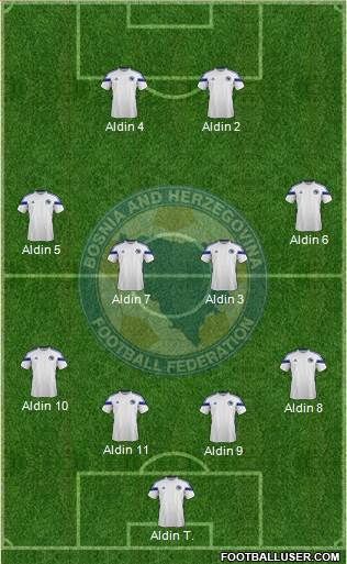 Bosnia and Herzegovina Formation 2014
