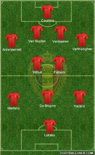 Belgium Formation 2014
