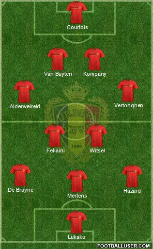 Belgium Formation 2014