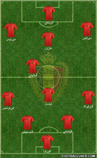 Belgium Formation 2014