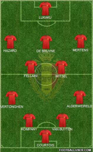 Belgium Formation 2014