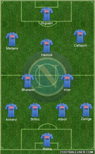 Napoli Formation 2014