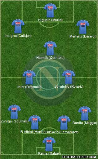 Napoli Formation 2014