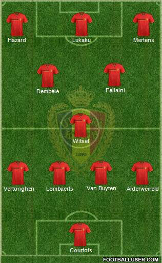 Belgium Formation 2014