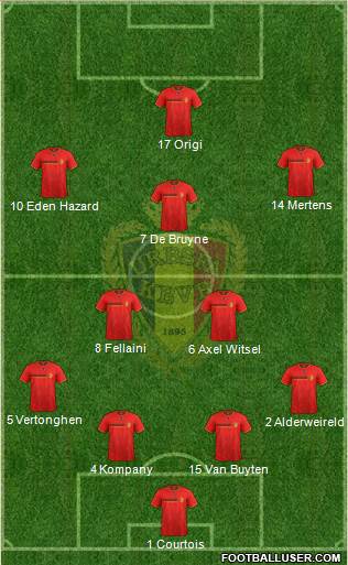 Belgium Formation 2014