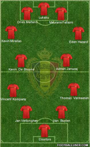 Belgium Formation 2014