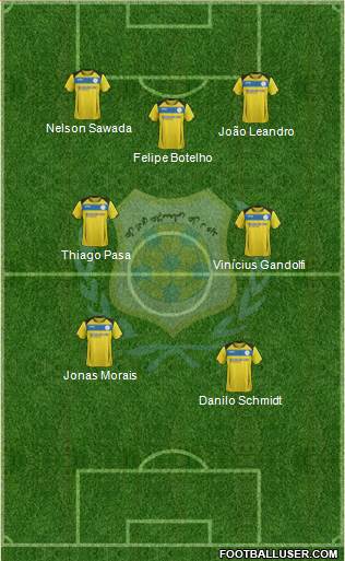 Ismaily Sporting Club Formation 2014