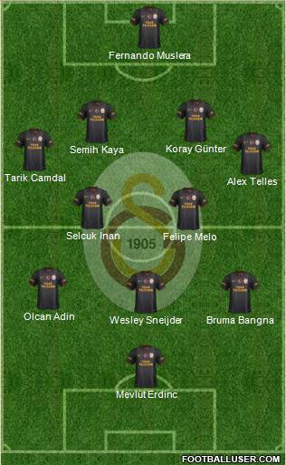 Galatasaray SK Formation 2014