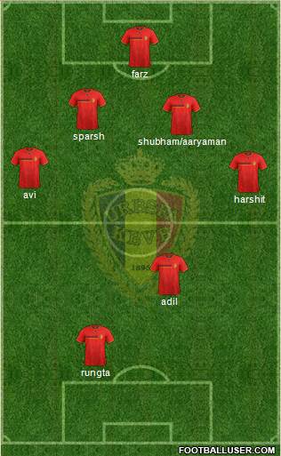 Belgium Formation 2014