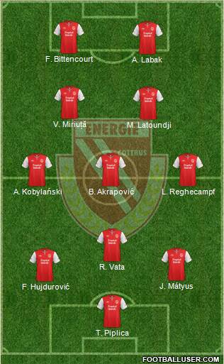 FC Energie Cottbus Formation 2014