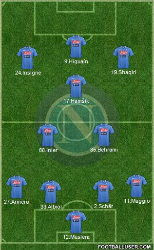 Napoli Formation 2014