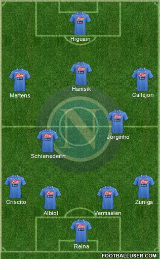 Napoli Formation 2014