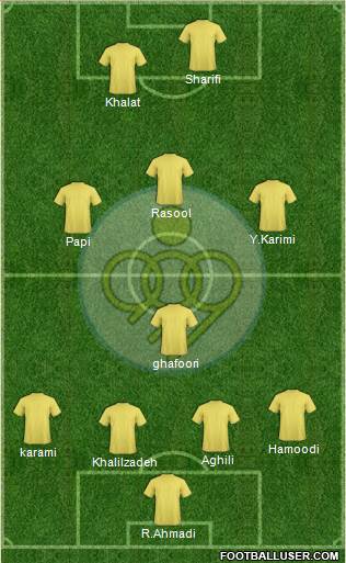 Sepahan Esfahan Formation 2014