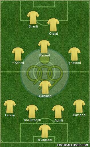 Sepahan Esfahan Formation 2014