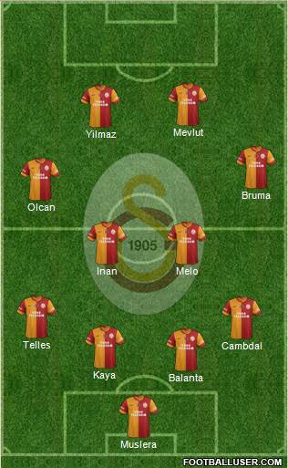 Galatasaray SK Formation 2014