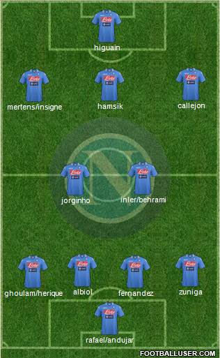 Napoli Formation 2014
