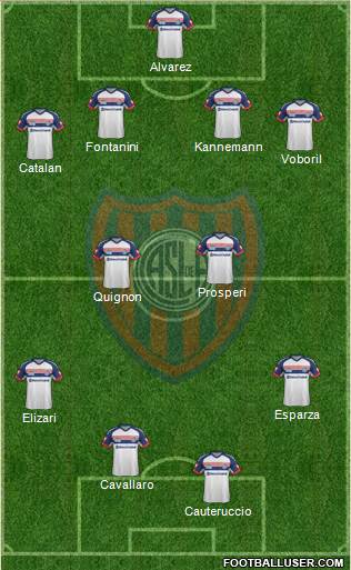 San Lorenzo de Almagro Formation 2014