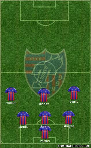 FC Tokyo Formation 2014