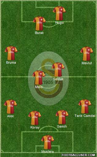 Galatasaray SK Formation 2014