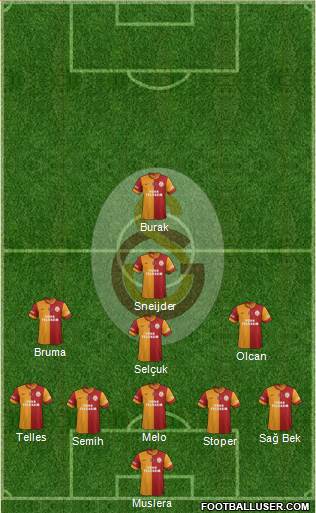 Galatasaray SK Formation 2014