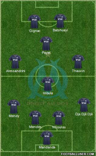Olympique de Marseille Formation 2014