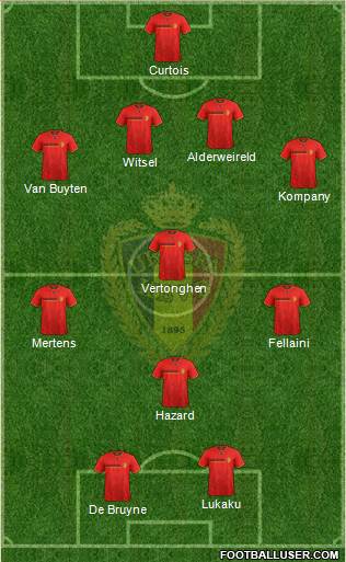 Belgium Formation 2014