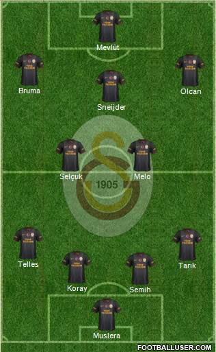 Galatasaray SK Formation 2014