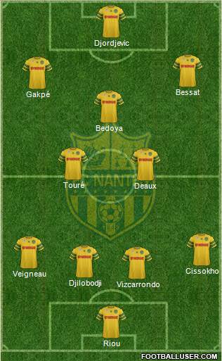 FC Nantes Formation 2014