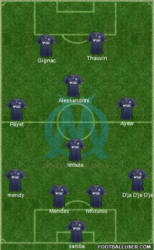 Olympique de Marseille Formation 2014