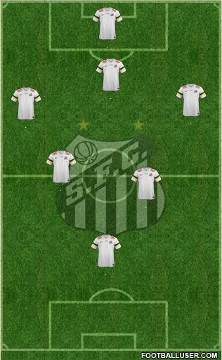 Santos FC Formation 2014