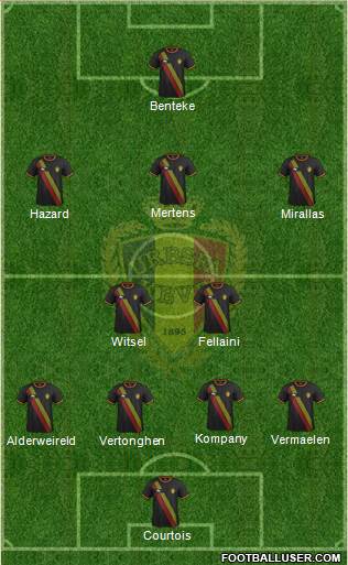 Belgium Formation 2014