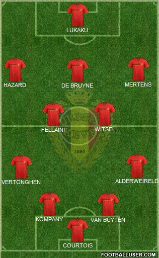 Belgium Formation 2014