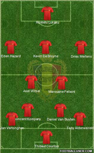Belgium Formation 2014