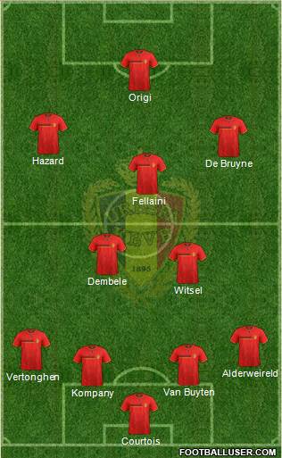 Belgium Formation 2014