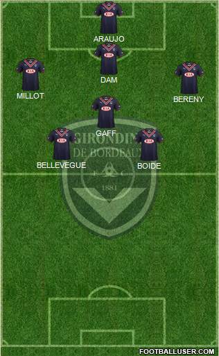 FC Girondins de Bordeaux Formation 2014
