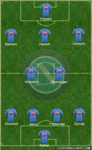 Napoli Formation 2014