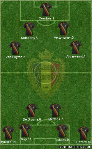 Belgium Formation 2014