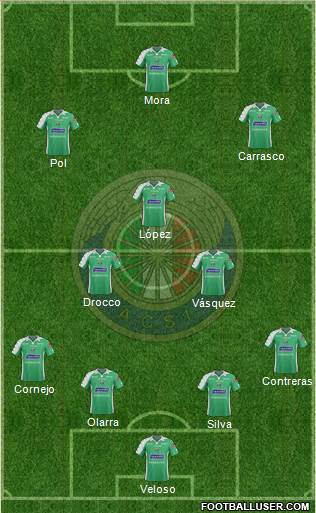 CD Audax Italiano de La Florida S.A.D.P. Formation 2014